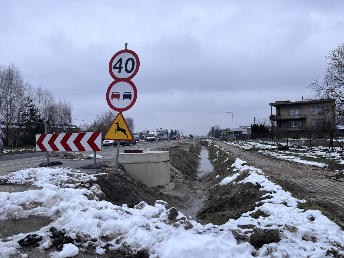 Rozbudowa ul. Warszawskiej [styczeń 2023]